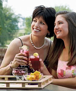 Dental patient treated by Dr. Weierbach in Lancaster PA: Susan & Rachel Veronis